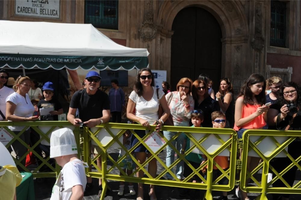 Más de 250 niños participan en el HuertaChef