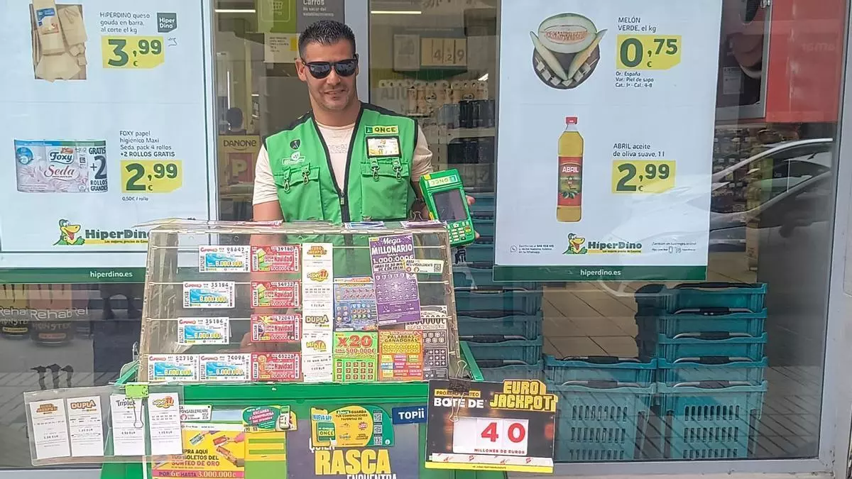 La ONCE reparte 11.000 euros en dos premios de Rascas en Las Palmas de Gran Canaria