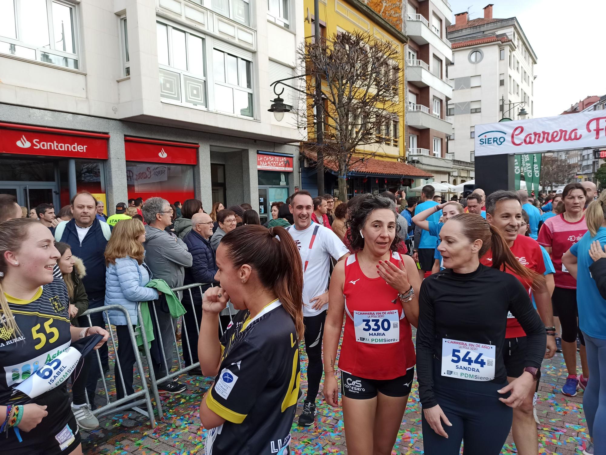 Casi 1.500 participantes disputan la carrera de Fin de Año de Pola de Siero