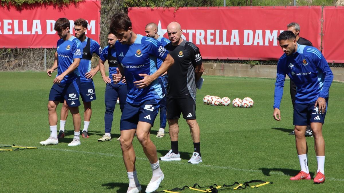 Primer entrenamiento con Luis César