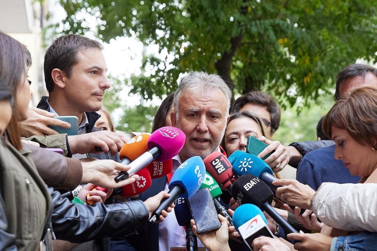 Ángel Víctor Torres, cargó contra Ayuda, presidente de la Comunidad de Madrid, por sus últimas declaraciones en materia migratoria.