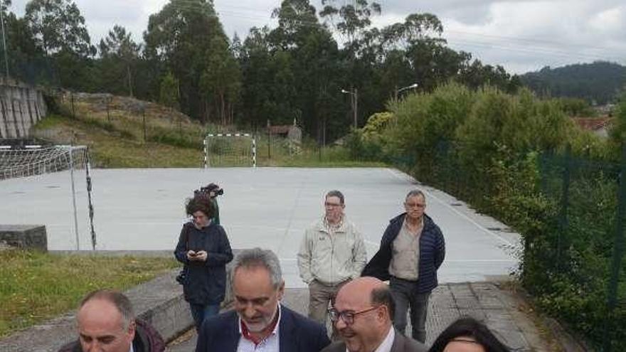 La visita de Cores Tourís al colegio San Bartolomé. // Noé Parga