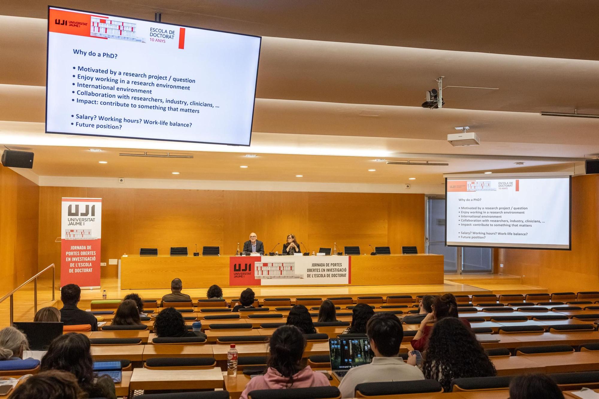Jornada de Portes Obertes de l'Escola de Doctorat de l'UJI