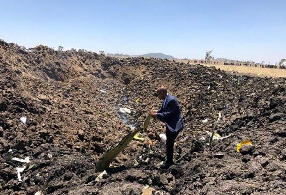 Un avió s'estavella a Etiòpia
