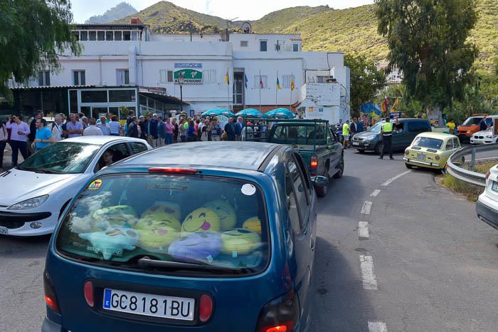 Apertura del primer tramo de la carretera de La ...