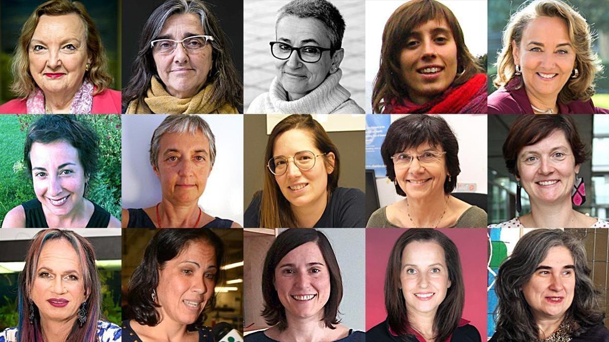 Las quince científicas que participan en la iniciativa Red de Científicas Comunicadoras.