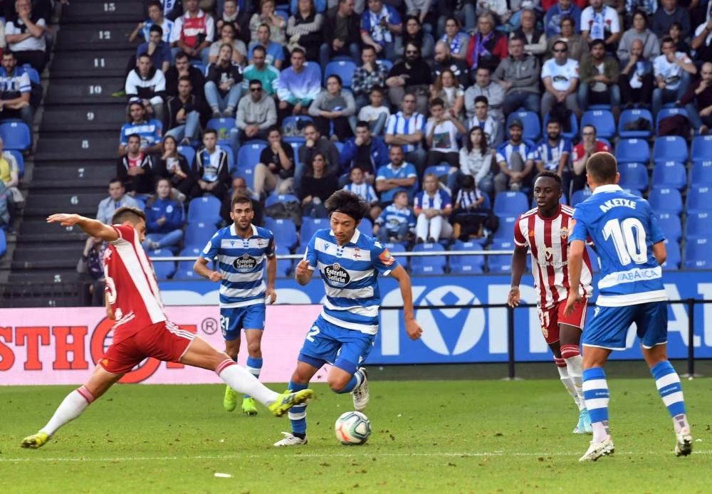 El Dépor empata en Riazor ante el Almería