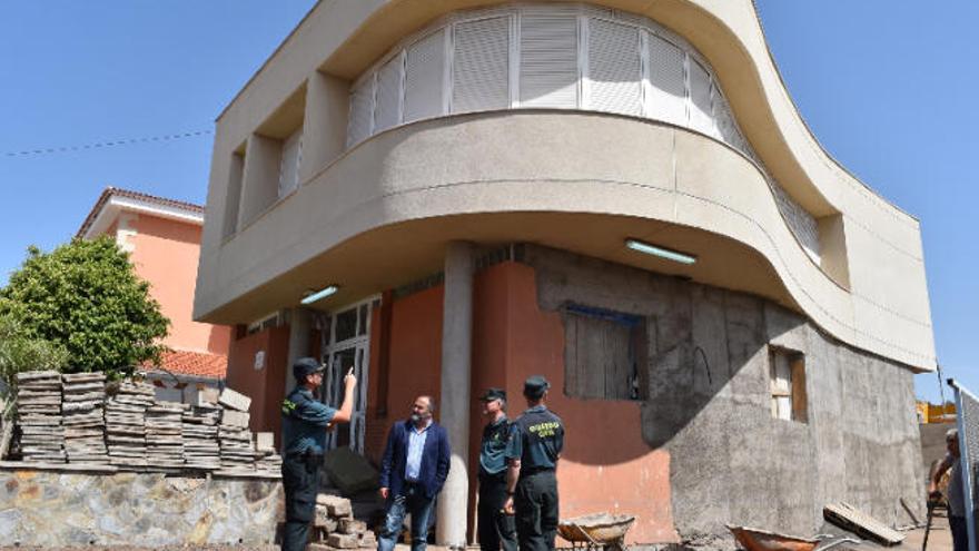 Escolástico Gil y varios mandos policiales.