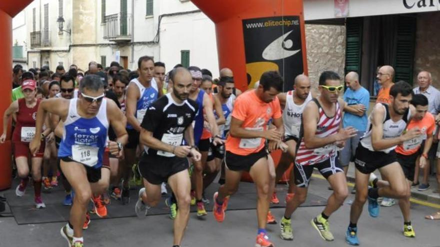 Genis Garau y Leonor Font brillan  en la VIII Cursa de sa Barcella-Sineu