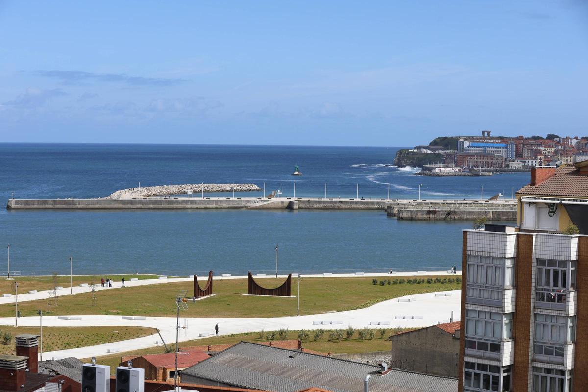 Una vista de Naval Azul