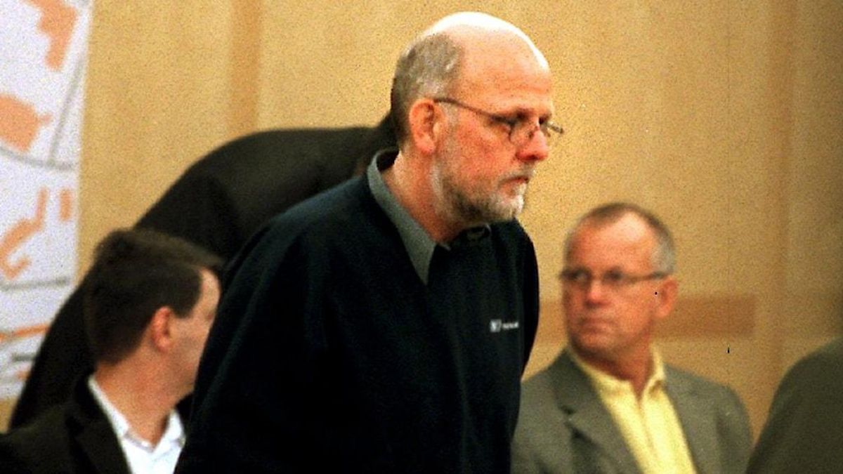 Thomas Quick en uno de los juicios.