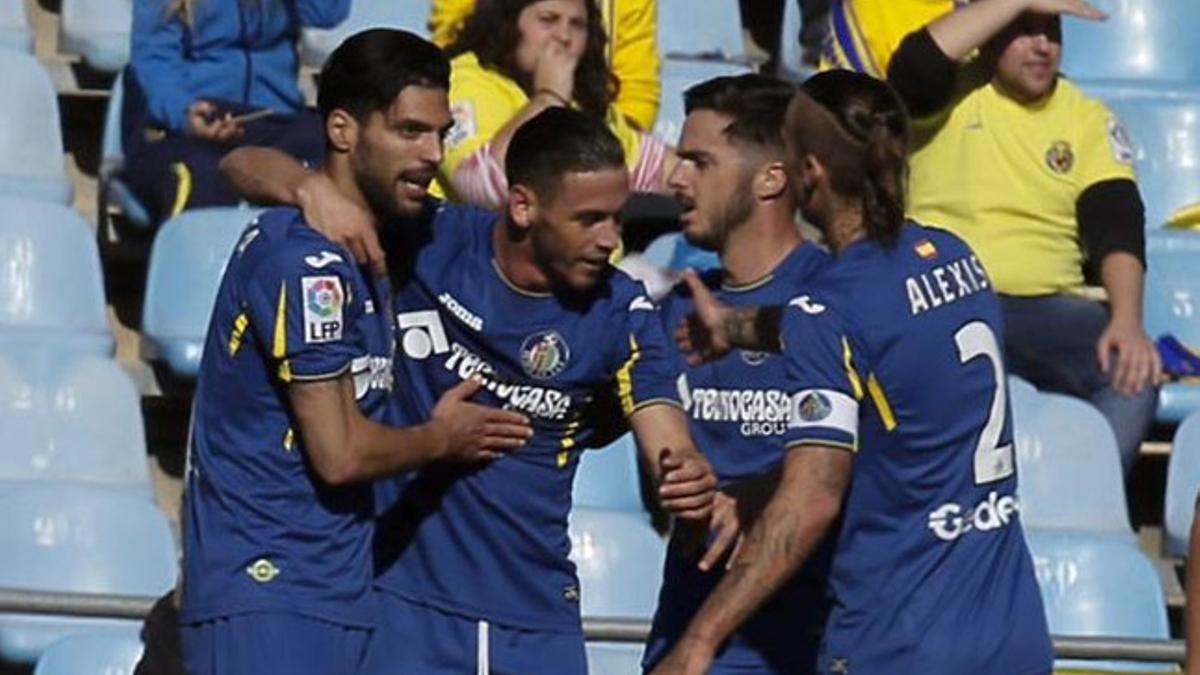 Lafita marcó el primer gol del Getafe contra el Villarreal