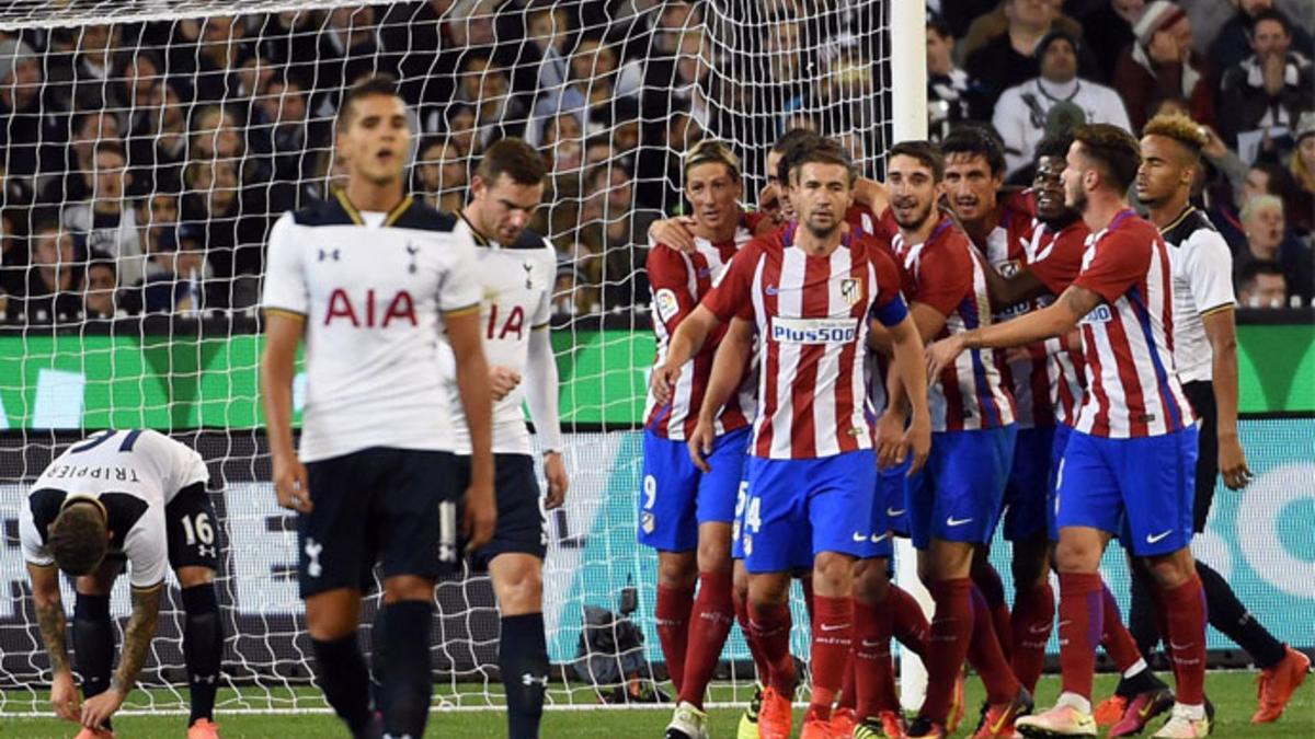 El Atlético de Madrid se impuso al Tottenham