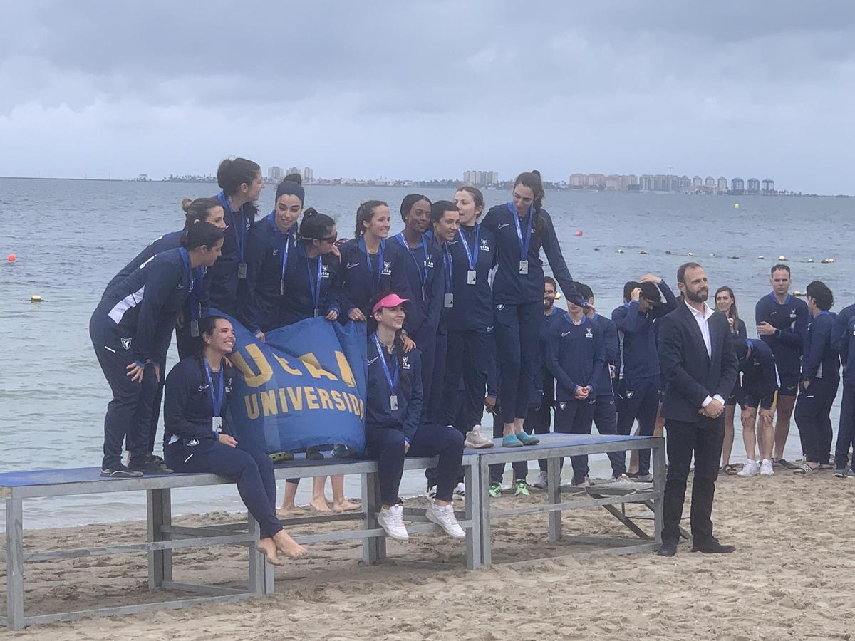 Las mejores imágenes de la Regata Interuniversidades de Santiago de la Ribera en la que ha participado la princesa Leonor