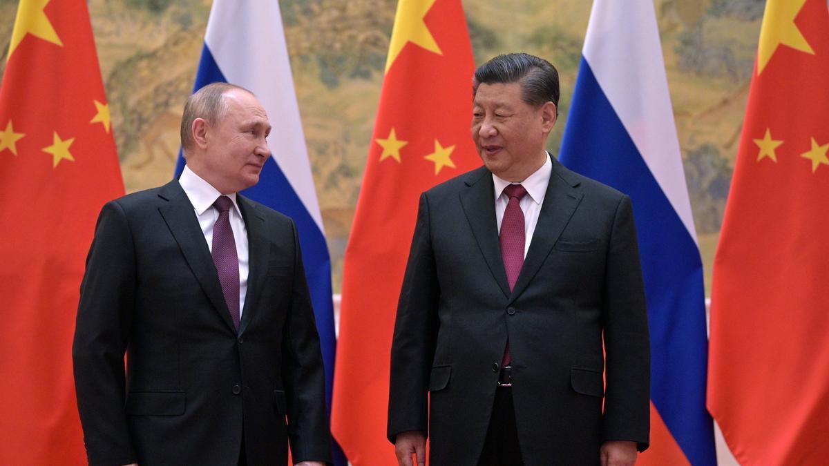 Putin y Xi.
