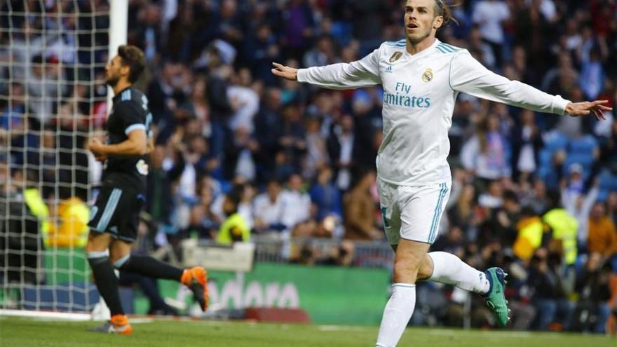El Real Madrid golea al Celta (6-0) en el Bernabéu