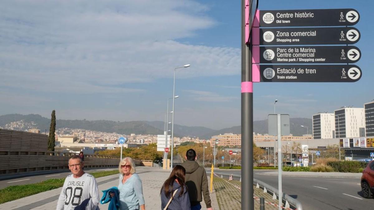 Els nous senyals per a vianants de Viladecans utilitzen un llenguatge visual igualitari.