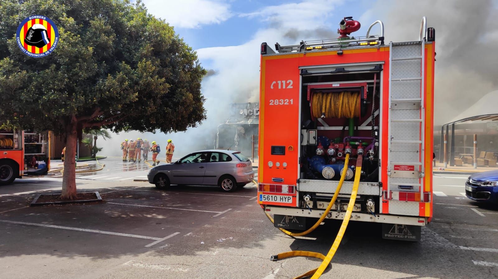 Declarado un incendio en el McDonald's de Bonaire