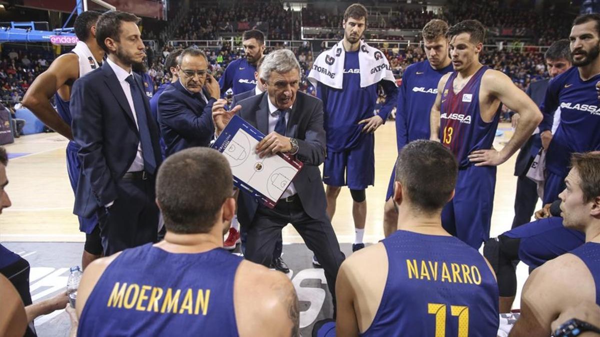 Pesic tiene muy claro lo que quiere de su equipo y como conseguirlo