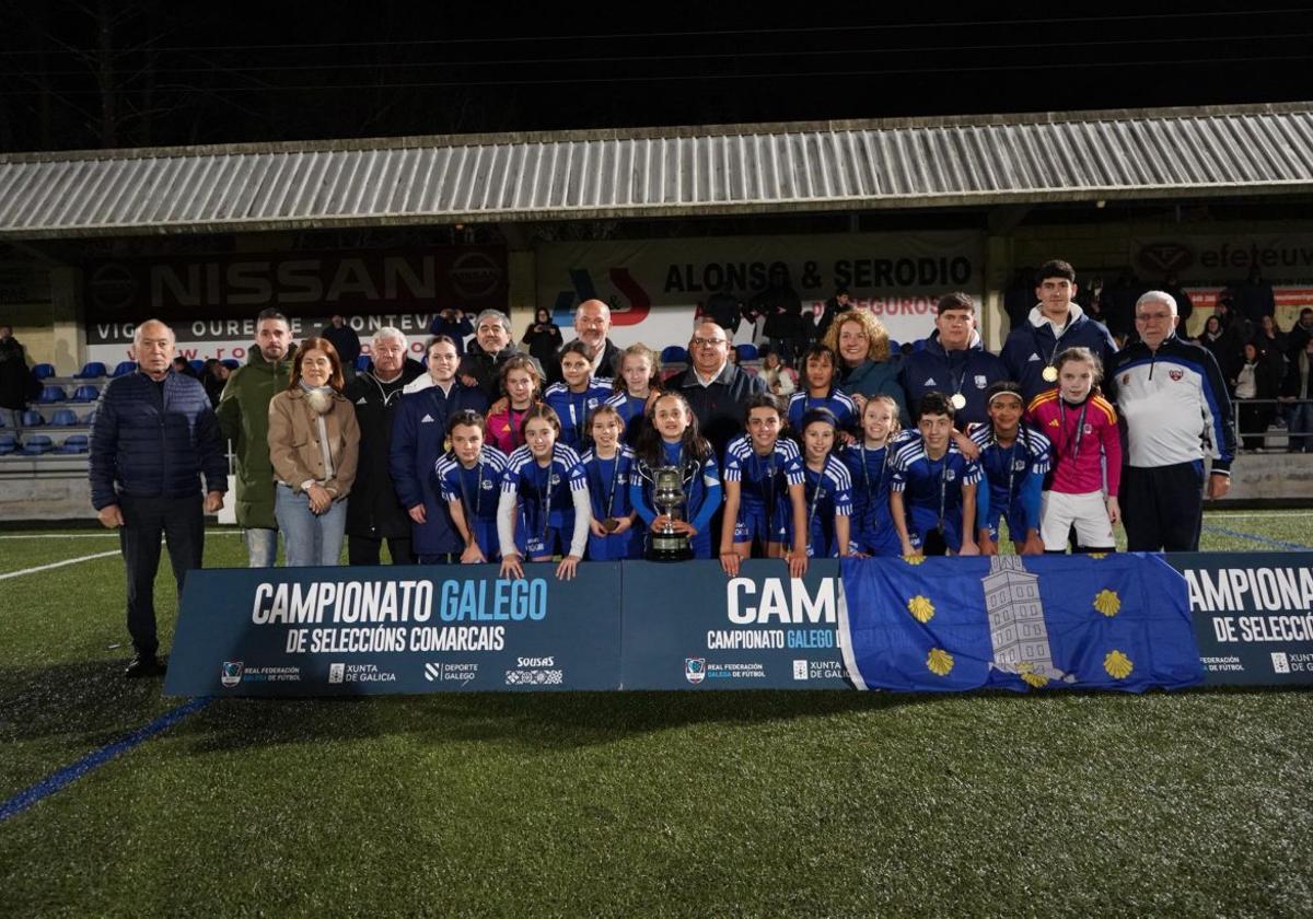 Las selecciones de A Costa y A Coruña ganan el Campeonato Gallego en Mos | FDV