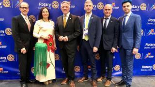 El vallero Mago Orbit deslumbra en la asamblea nacional del club Rotary