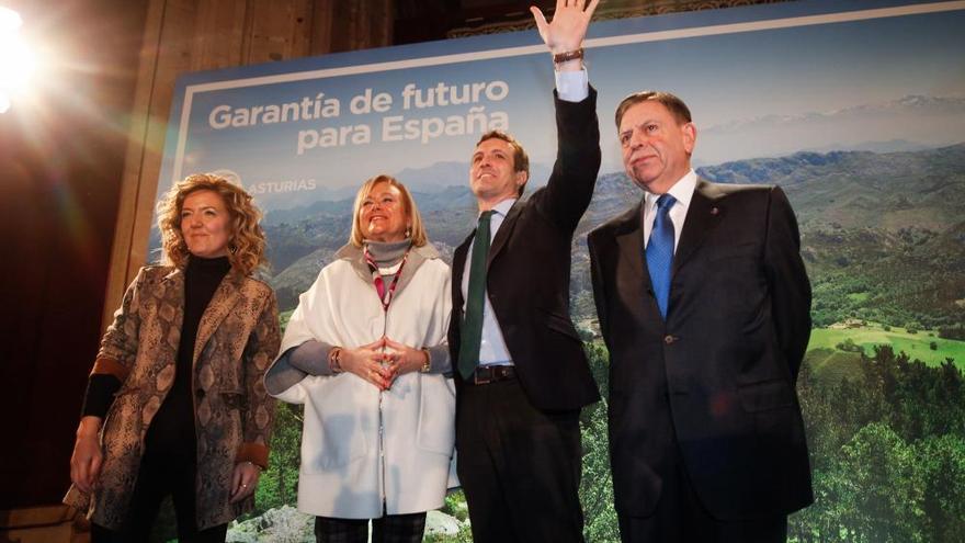 Pablo Casado  acude a Oviedo para presentar a los candidatos del PP en Asturias