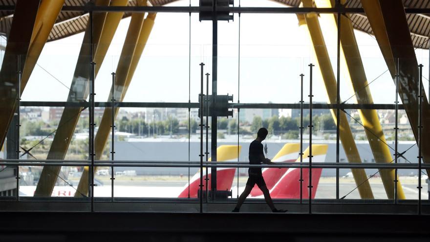 Una imagen de la terminal T4 del aeropuerto de Barajas.