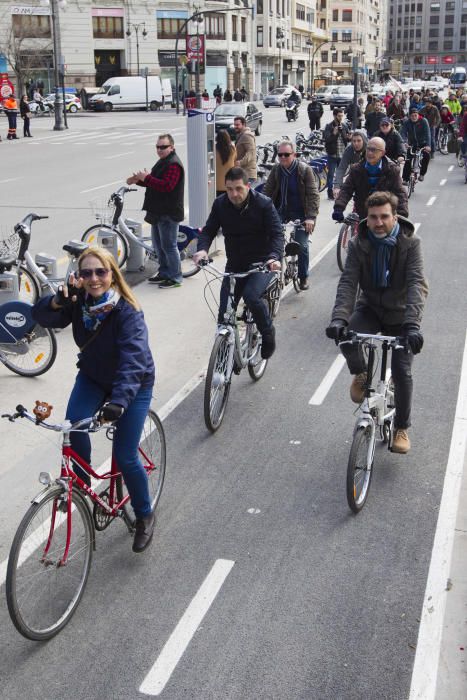 Apertura del anillo ciclista de Valencia