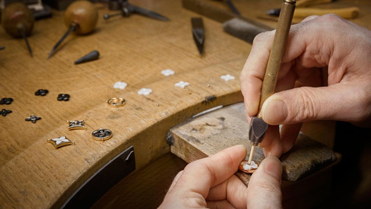 Piezas hechas a mano de la colección 'Color Blossom' de Louis Vuitton