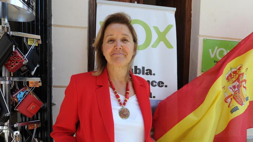 La candidata de Vox en Cartagena: &quot;La gente no entiende que fuera cabeza de lista&quot;