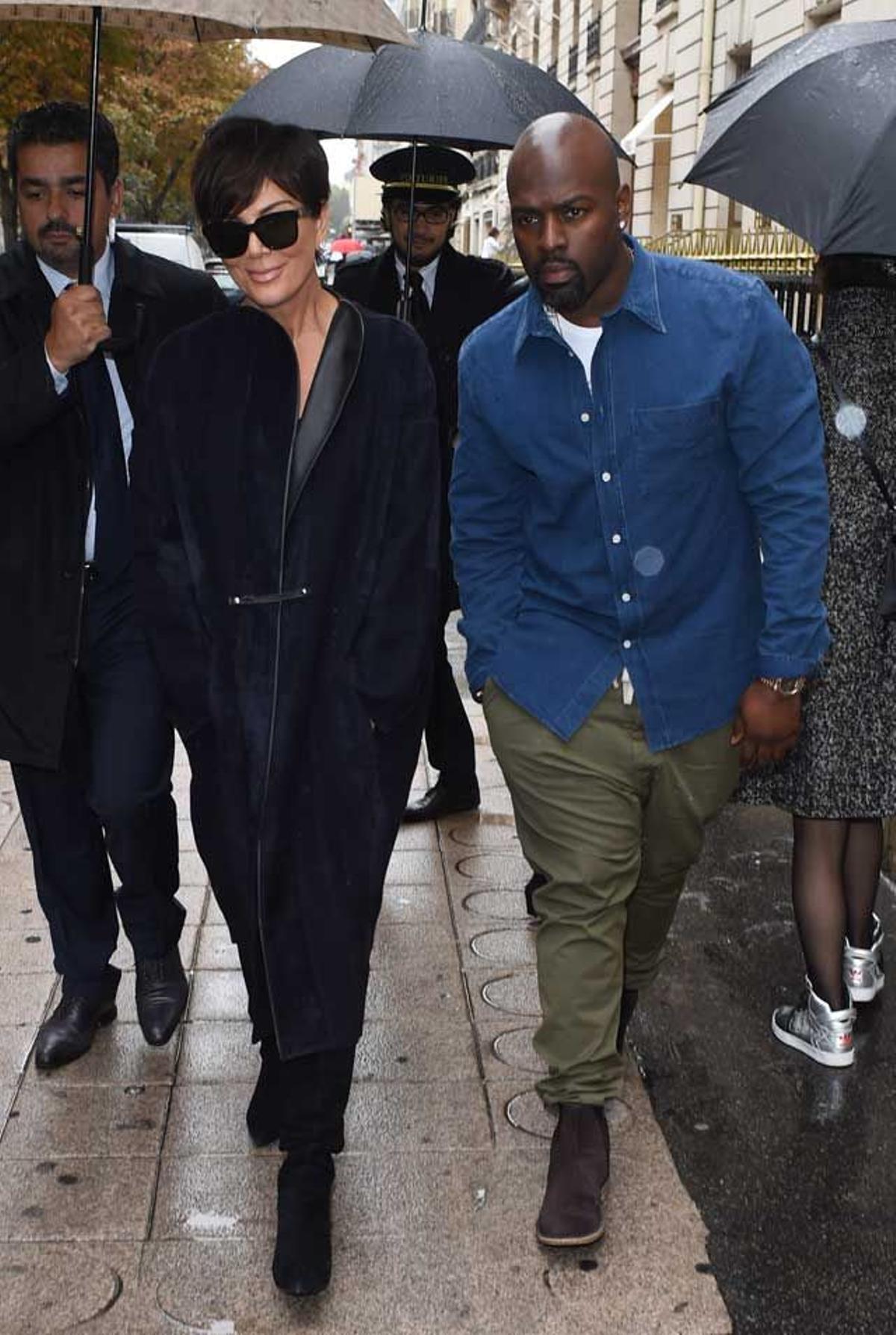 Kris Jenner se va de compras con su novio Corey Gamble en París