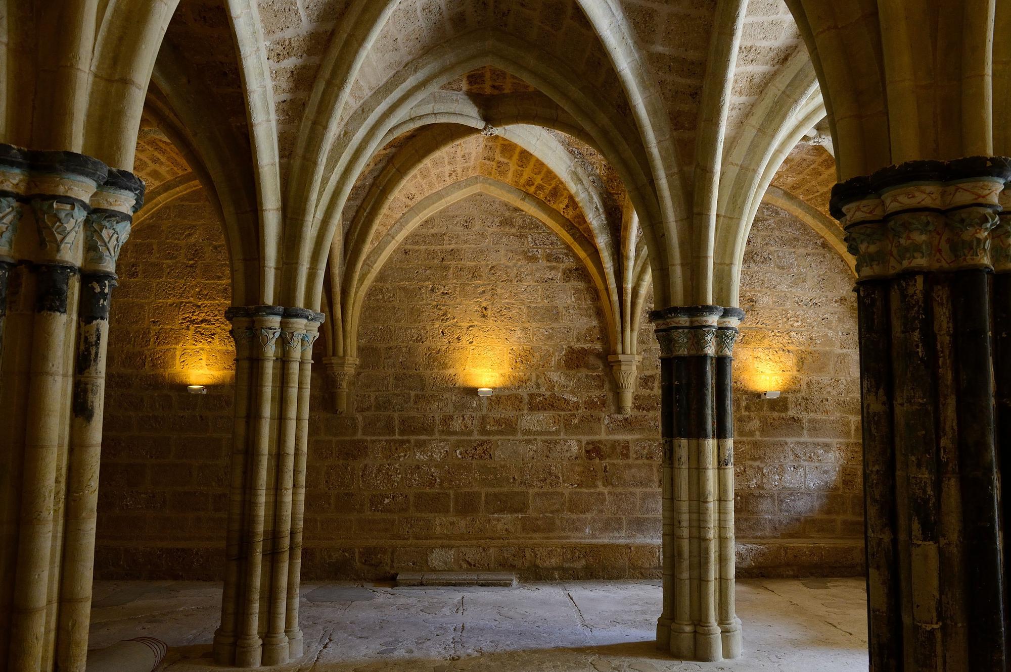 Interior de la sala Capitular del Monasterio