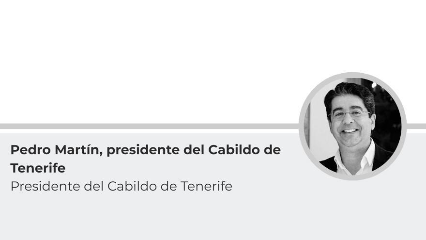 Pedro Martín, Presidente del Cabildo de Tenerife