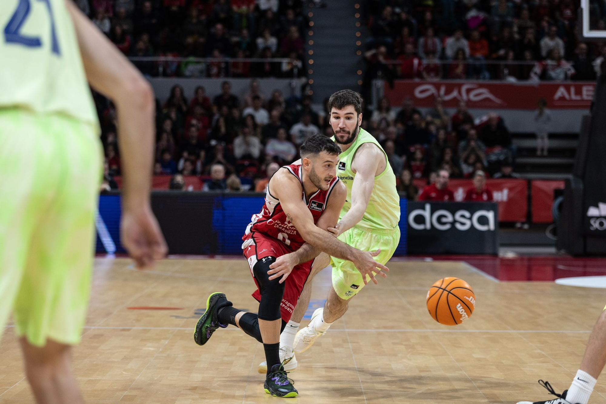 Así ha sido el partido entre el Casademont Zaragoza y el Barcelona