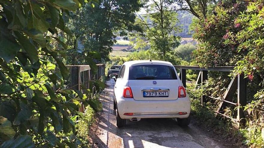 El pont vell de les Pereres, que serà ampliat amb una nova palanca per al trànsit