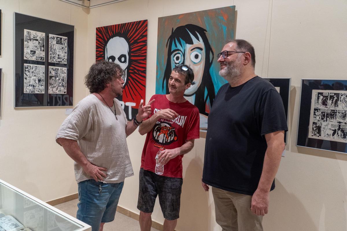 Galdric Sala, Pep Pérez i Manel Fontdevila es van retrobar a la inauguració de l’Espai7 del Casino de Manresa. Galdric Sala, Pep Pérez i Manel Fontdevila es van retrobar a la inauguració de l’Espai7 del Casino de Manresa.