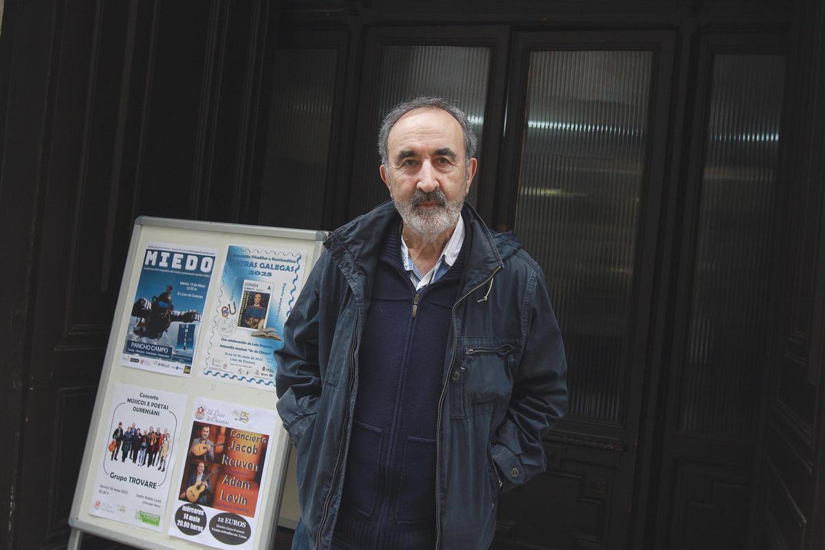 Javier Casares, presidente del Liceo de Ourense.