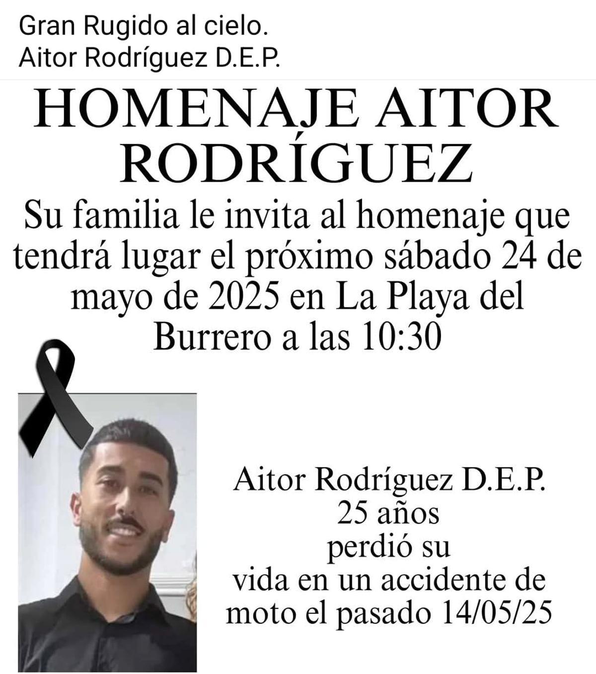 Cartel de Moteros Gran Canaria.