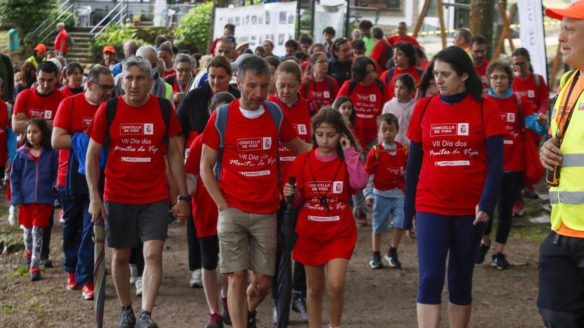 Senderismo, danza y música protagonizaron las jornadas, en las que estuvo el alcalde.