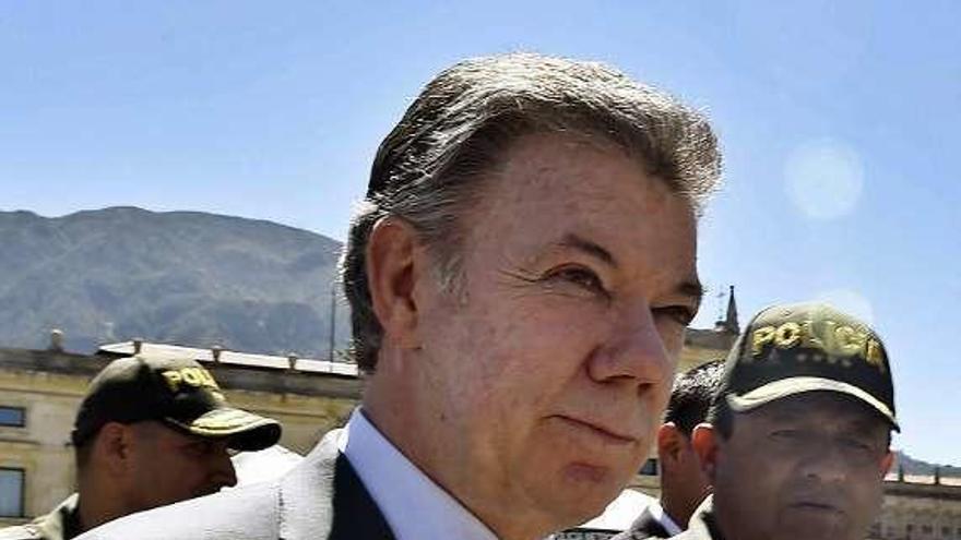 El presidente colombiano, Juan Manuel Santos. // Efe