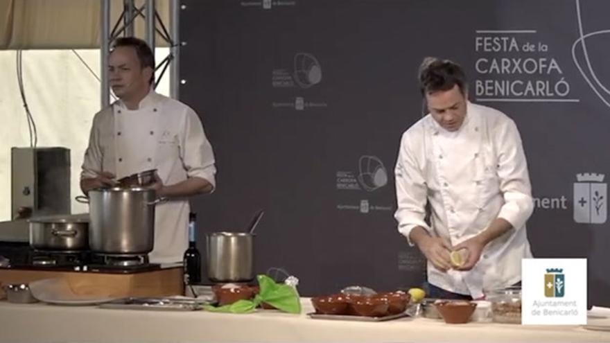 Showcooking de los hermanos Torres en Benicarló