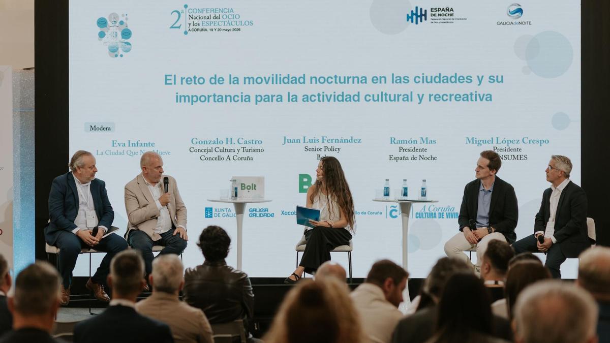 II Conferencia Nacional del Ocio y los Espectáculos, en el Espacio Avenida Abanca, en A Coruña
