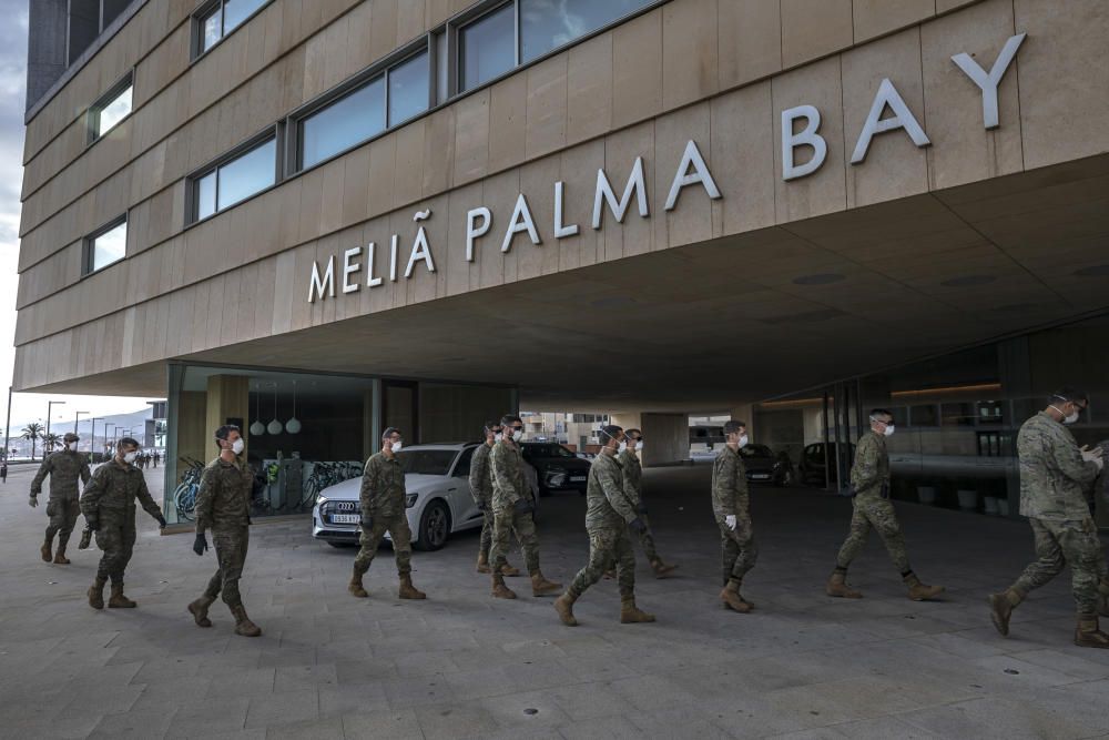 Coronavirus en Mallorca: El Govern prepara el hotel del Palacio de Congresos para usarlo como hospital