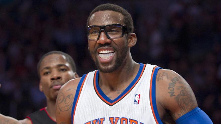 Amare Stoudemire, en su época con los Knicks.