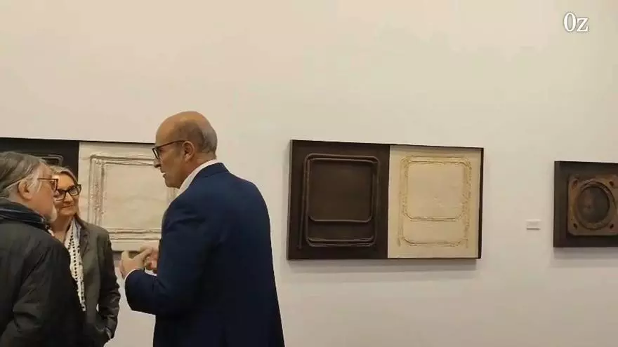 "Materia y Geometría" de Luis Nieto en en el Museo de Zamora