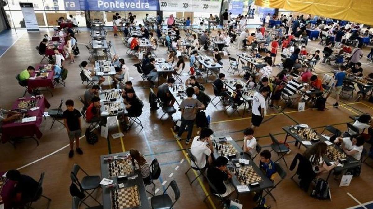 El pabellón universitario acoge las partidas
