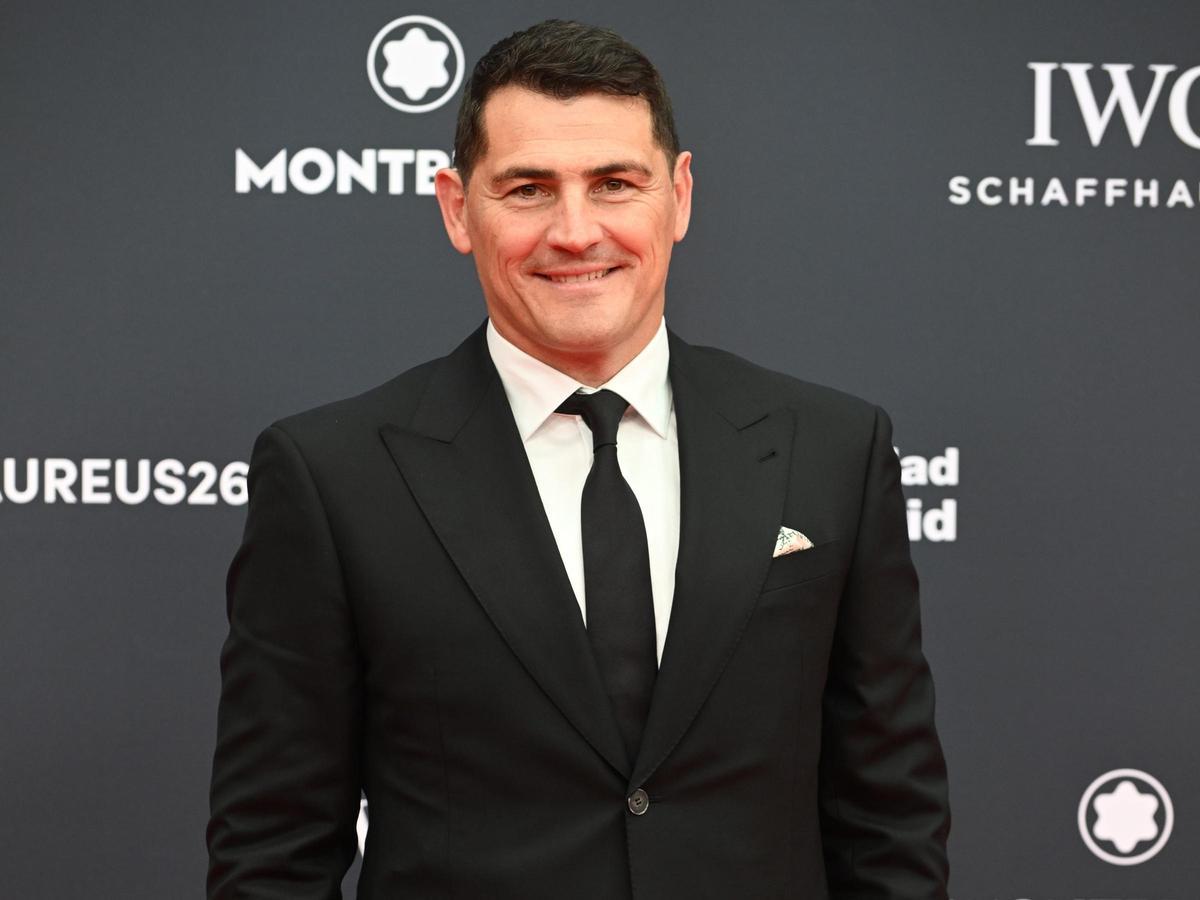 Iker Casillas durante la gala de entrega de los Laureus World Sports Awards 2026 que se han celebrado este lunes 20 de abril en la Galería de Cristal del Palacio de Cibeles