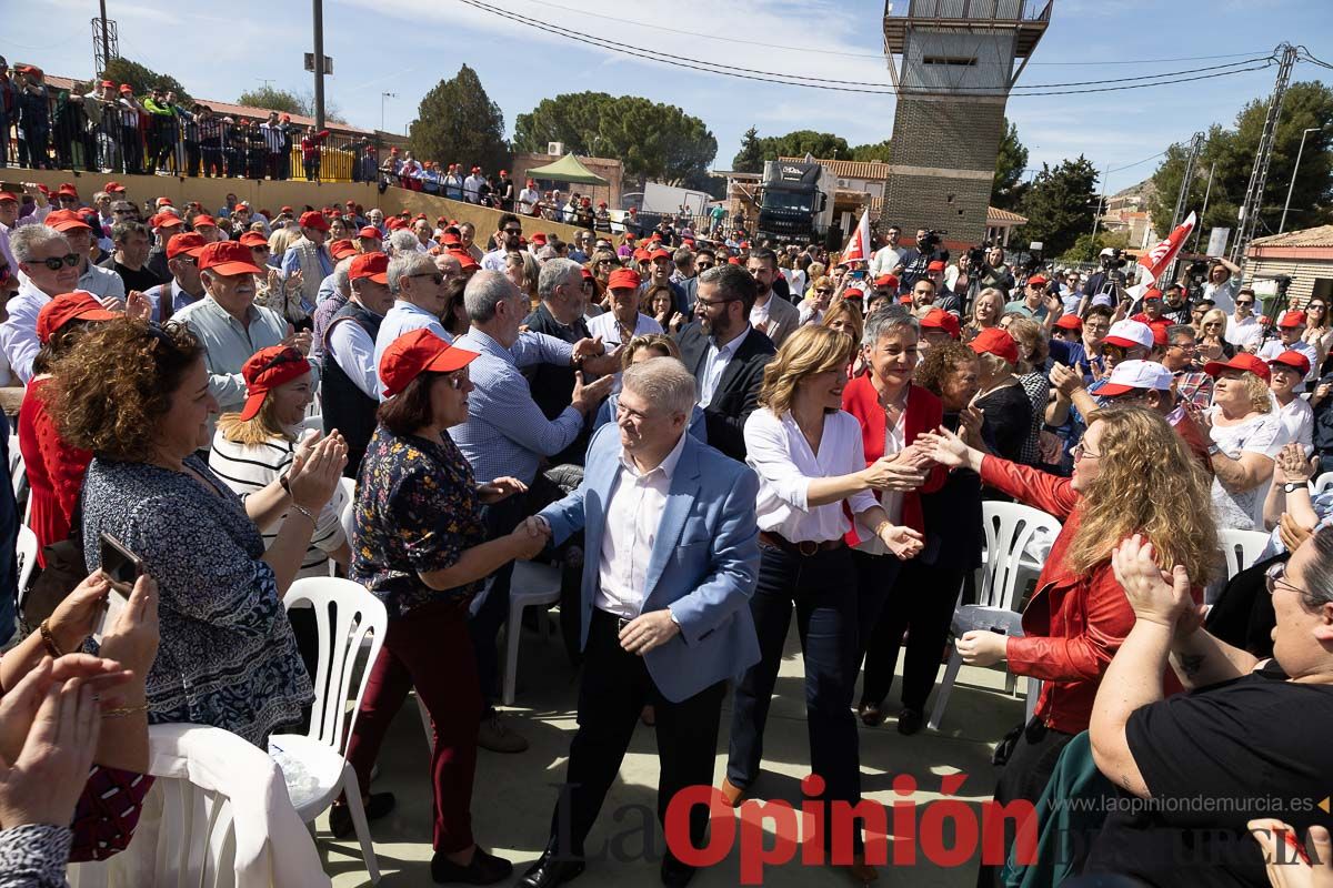 Presentación de José Vélez como candidato del PSOE a la presidencia de la Comunidad