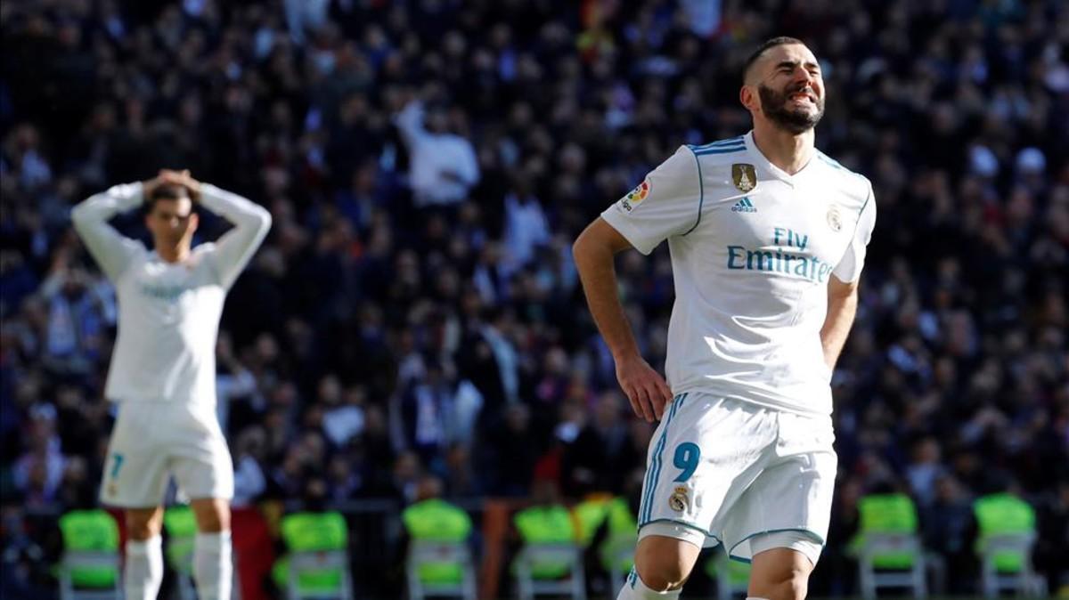 Benzema volvió a escuchar pitos en el último clásico