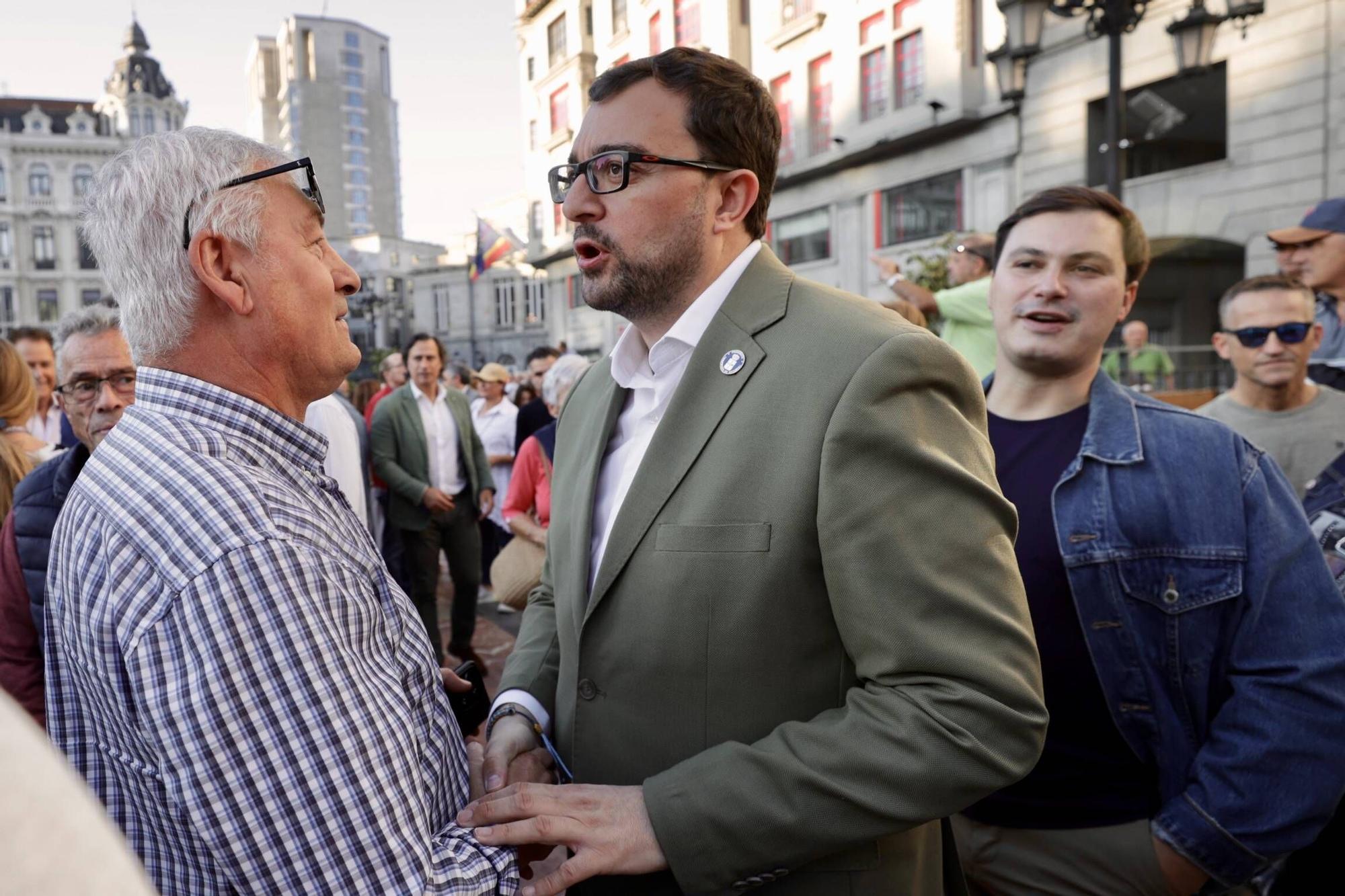 EN IMÁGENES: así fue la gran movilización contra el peaje del Huerna en Asturias